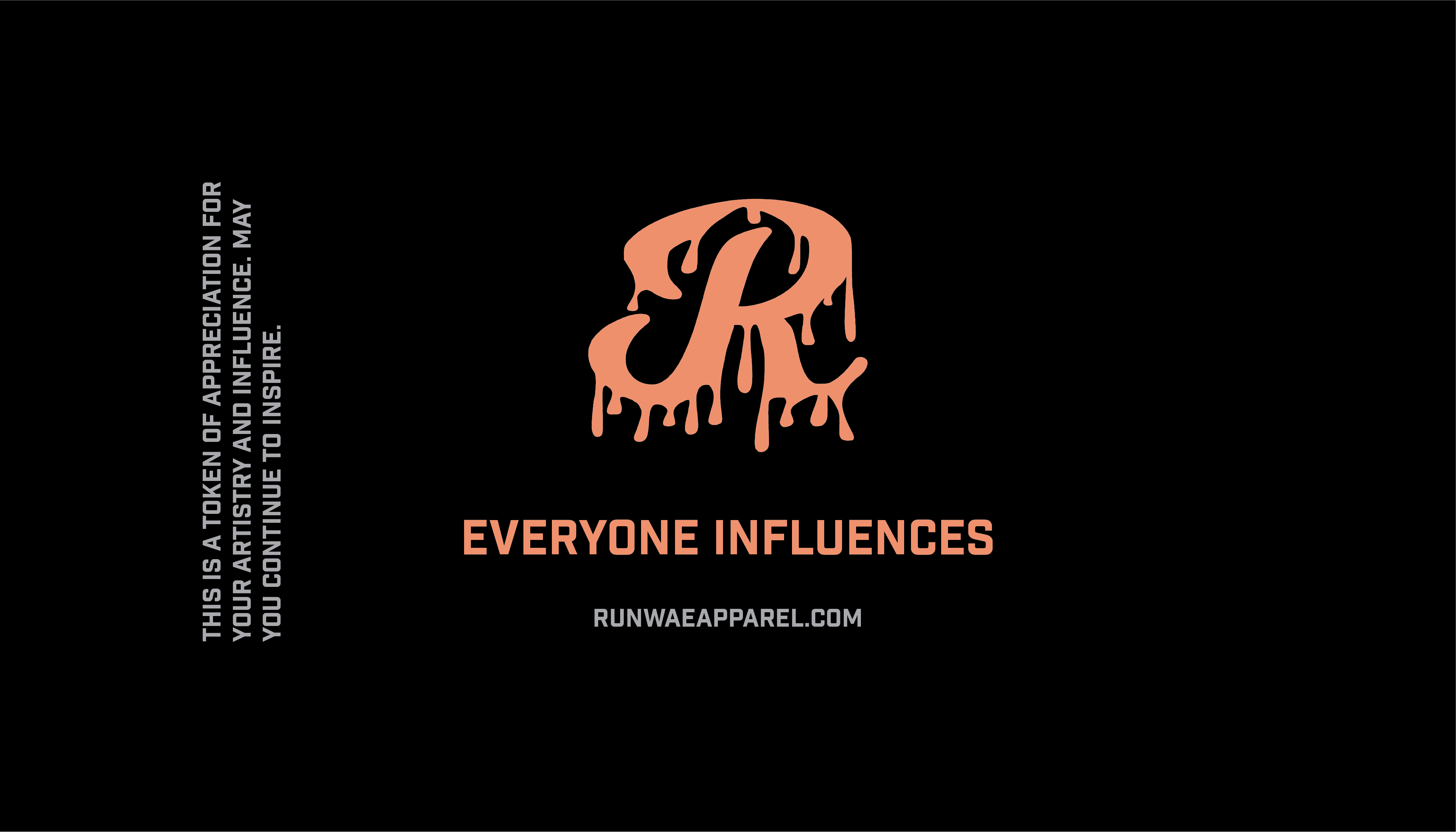 Runwae Apparel Business Card Back
